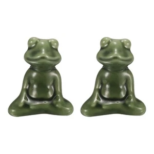 2Pcs Toilet Bolt Covers, Frog Decor Covers, Light Green - Picture 1 of 6