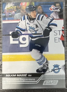 2023-24 Upper Deck CHL Maxim Masse - Anaheim Ducks #312 Stars - Bild 1 von 2