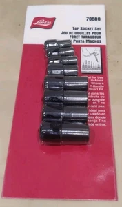 Lisle 70500 Tap Socket Set 8 piece Set USA Made - Brand New/ Sealed - Picture 1 of 2