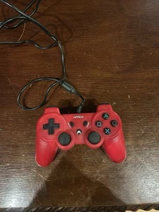 📦 NYKO Core Wired Red Controller for PlayStation 3 (PS3) Model 83069-A50 - Picture 1 of 1