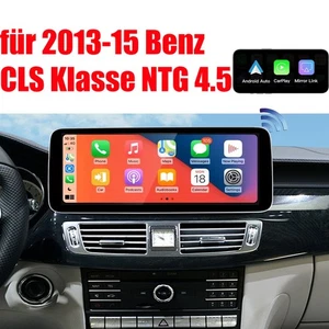 Radio Coche 12.8'' para 2013-15 Benz Clase CLS NTG 4.5 Pantalla Táctil Bluetooth GPS - Imagen 1 de 12