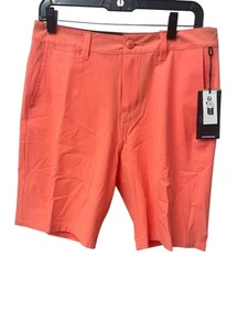 Quiksilver Mens Union Heather Amphibian 20" Hybrid Shorts Fresh Salmon Size 44 - Picture 1 of 5