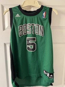 Boston Celtics Kevin Garnett Adidas Jersey Youth L Great  Condition  Stiched - Picture 1 of 9