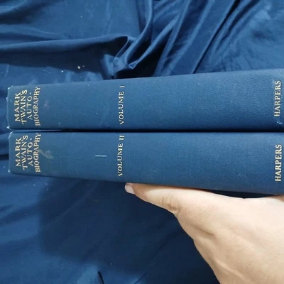 Mark Twain Autobiography 2 volumes 1924 1st edition Foto 1 de 4