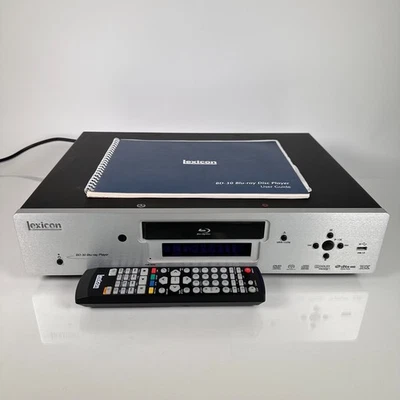 Leitor de Blu-ray Lexicon BD-30 com controle remoto e guia do usuário - Imagem 1 de 4