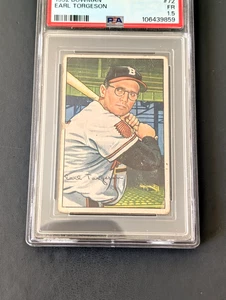 1952 BOWMAN EARL TORGESON #72 PSA FR 1.5 - Picture 1 of 2