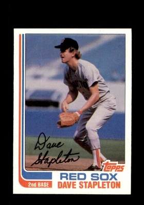 1982 Topps #589 Dave Stapleton Boston Red Sox NM-MT - Image 1 of 2