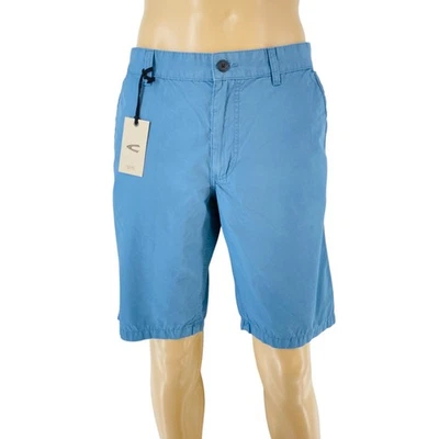 Camel Active Hombres Azul Corte Normal Chino Shorts Talla W35 - Imagen 1 de 4