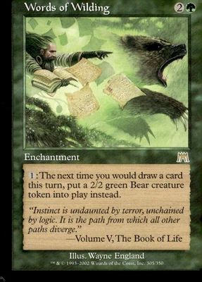 Onslaught #305 Words of Wilding - Image 1 of 2