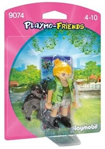 Playmobil Zoo Keeper 9074 Collectable Playmo-Friends Zookeeper with Baby Gorilla - Picture 1 of 2