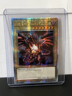 Yugioh TCG Red Eyes Black Dragon LC01-EN006 Quarter Century Rare 25th NM/M - Image 1 of 2