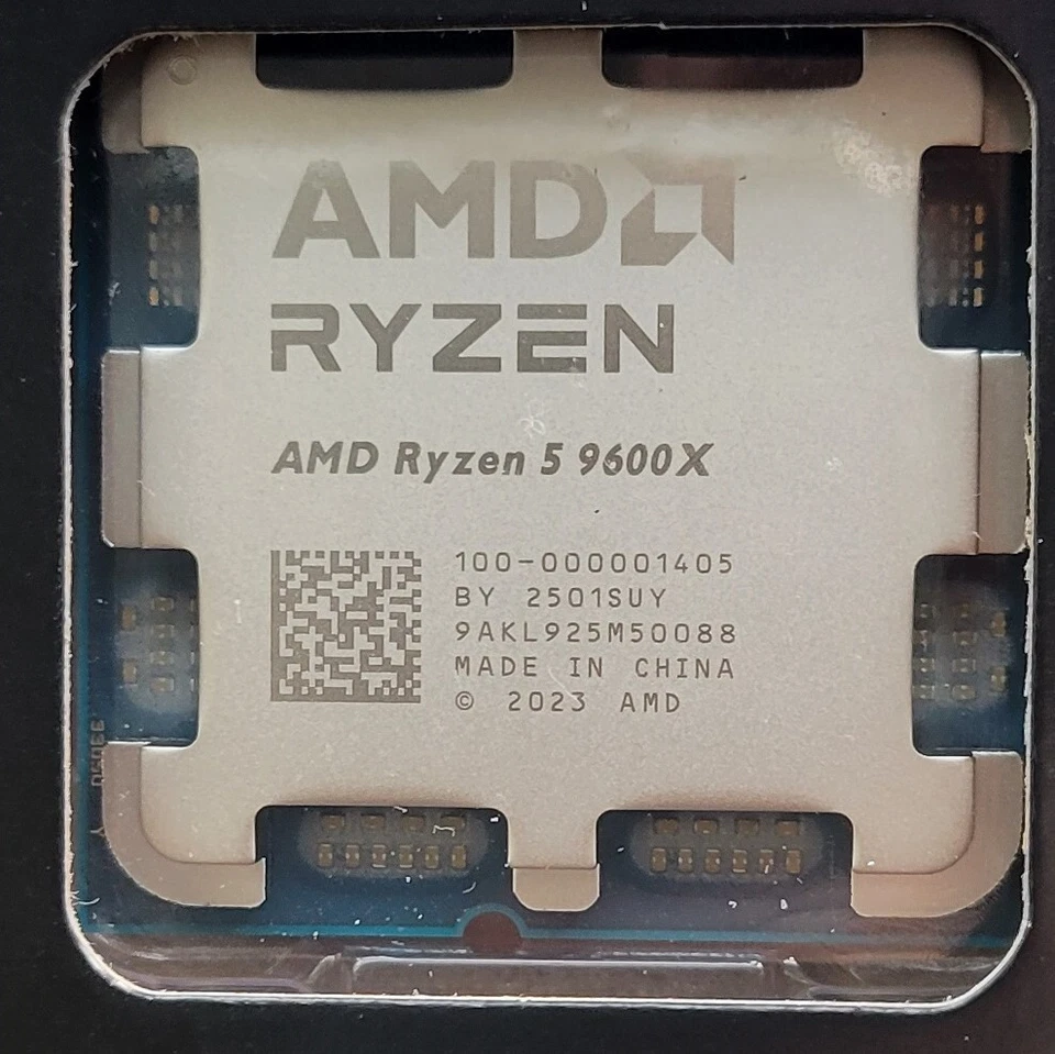 AMD Ryzen 5 9600X 6C/12T 5.4 GHz AM5 Zen 5 - READY TO SHIP FROM UK - Image 1 of 2