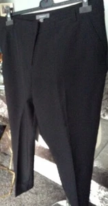 Primark Women Trousers SZ 16 Black - Picture 1 of 4