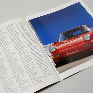 Porsche 911 Carrera 2 Tiptronic 1990 la nueva transmisión catálogo de ventas folleto - Imagen 1 de 4