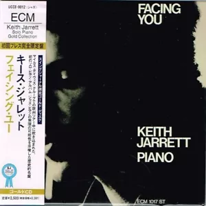 Keith Jarrett "Facing You" Japan LTD Mini LP Gold CD Paper Sleeve w/OBI - Foto 1 di 1