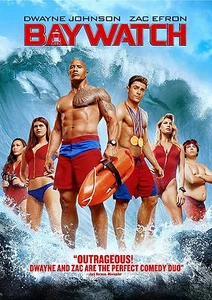 Baywatch (DVD, 2017) (DVD ONLY NO BOX ART) Dwayne Johnson, Zac Efron - Imagen 1 de 1