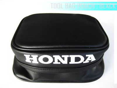 Fit HONDA XR200R YEAR 1984-1987 & XR250R 1984-1985 BLACK TOOL BAG POUCH #BI3330# - Изображение 1 из 4