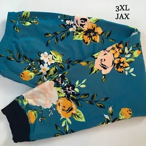 3XL JAX LuLaRoe Jogginghose ~ Blumenmuster ~ Gr. 26-28, neu mit Etikett - Bild 1 von 2