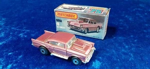 *M3 VINTAGE Matchbox 75 Superfast new 4 '57 1957 Chevy - Foto 1 di 3