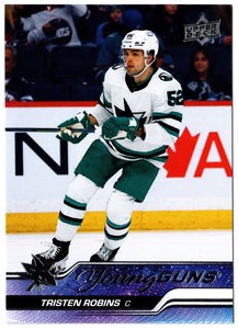 2023-24 Upper Deck Young Guns TRISTEN ROBINS 223 San Jose Sharks UD YG RC Rookie