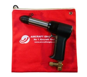 HERRAMIENTAS DE AVIÓN NUEVAS 4X NEUMÁTICAS/PISTOLA DE REMACHE DE AIRE/HOJA DE MARTILLOS EN BOLSA - Imagen 1 de 2
