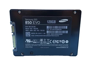 120 GB SSD SAMSUNG 850 EVO MZ-75E120 S/N: S21UNSAG408625K 2,5 ZOLL #NFP722 - Bild 1 von 1