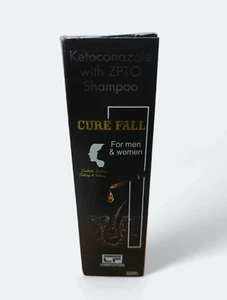 ( Pack Of 2 ) CureFall Shampoo for Fungal Infection Free Scalp (100ml each) - Picture 1 of 4