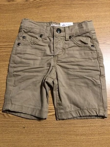 Sonoma BOYS Khaki Jeans SHORTS 4 Retail $24 Fast Shipping (s-org-7-15) - Picture 1 of 5