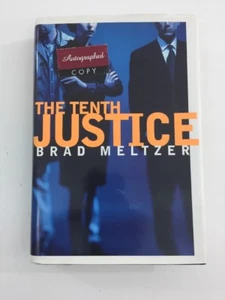 The Tenth Justice - Brad Meltzer (Hardcover, Dust Jacket, Signed, 1997, 1st Ed) - Picture 1 of 12