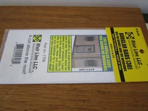 N Scale Blair Line 1708 Building Burglar Bars Kit pkg (30) For Train Layout - Picture 1 of 1