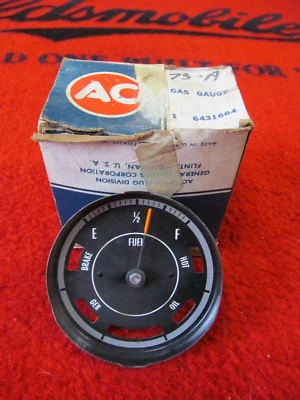 Olds Cutlass 442 Supreme 1973 NOS GM medidor de combustible de gasolina # 6431664 Foto 1 de 4