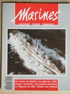 REVUE MARINES YACHTING GUERRE N°11 - MUTINS DU BATAVIA CARGOS CROISEURS AUXILAIR - Imagen 1 de 1