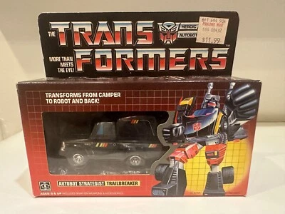 G1 Hasbro Takara Transformers Pre Rub Trailbreaker MIB Complete - Image 1 of 4
