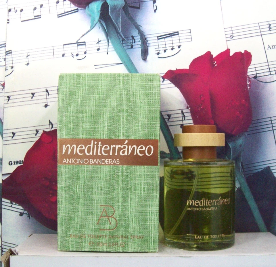 Antonio Banderas Mediterraneo EDT Spray 3.4 FL. OZ. NWB - Image 1 of 1