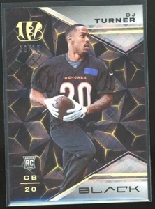2023 Panini Black Football Gold Rookie #137 DJ Turner #10/10 - Picture 1 of 2