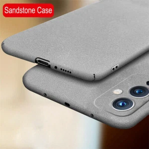 For OnePlus 9 8 7 Pro 8T 6 Luxury Slim Sandstone Hard Shell Back Cover Case Skin - Picture 1 of 20