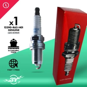 (Qty 1) Genuine Spark Plug (Iridium) 12290-R62-H01 JP - Picture 1 of 2
