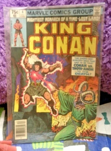 KING CONAN  #4 MARVEL COMICS DEC 1980 FREE SHIPPING - Picture 1 of 2