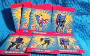 11 Different 1996 Skybox DC Superman Action Packs Stand-ups Cards NM See Picture - Picture 1 of 12