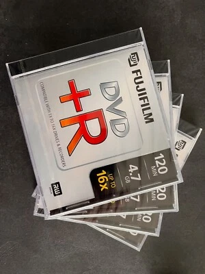 1 Pack (4 Stück) FujiFilm , DVD +R , 120 min  OVP - Bild 1 von 2