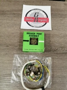 NOS FEW HONDA CB250 CB350G CL350 SL350 BREAKER POINT CONTACT 30200-286-004 J60 - Picture 1 of 4