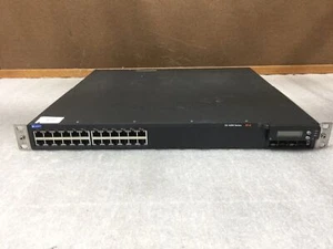 Juniper EX 4200 Series EX4200-24T 8PoE 24 Port 750-033065 w/ Rack Mount Ears - Picture 1 of 7