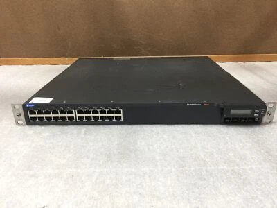 Juniper EX 4200 Series EX4200-24T 8PoE 24 Port 750-033065 w/ Rack Mount Ears - Image 1 of 4