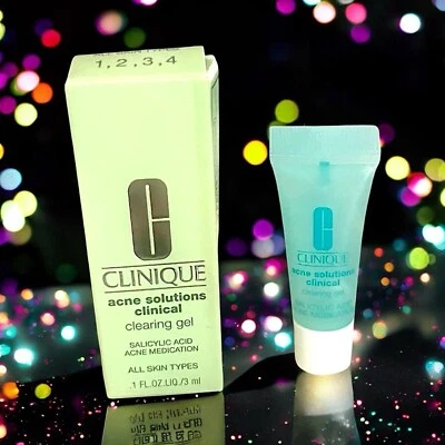 Gel limpiador clínico CLINIQUE Acne Solutions 0,1 fl oz nuevo en caja Foto 1 de 4