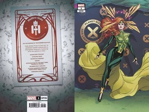 PLANET-SIZED X-MEN #1 DAUTERMAN GALA CONNECTING VARIANT MARVEL COMICS 2021 X-MEN - Picture 1 of 1