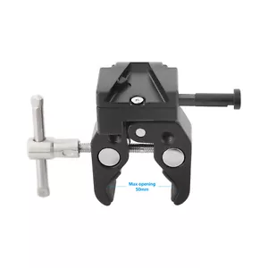 CAMVATE Aluminum Super Crab Clamp+V-Lock Mount QR Adapter fr DSLR Camera Battery - Bild 1 von 7