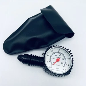 PORSCHE MOTOMETER GAUGE VINTAGE WITH BAG LUFTDRUCK PRESSURE 911 912 914 LUFT VW - Picture 1 of 8