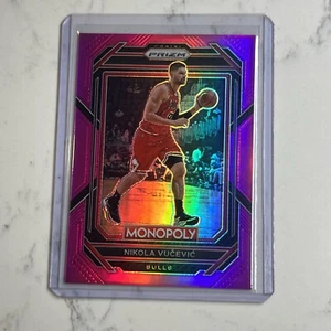 2022-23 Prizm Monopoly Nikola Vucevic #15 Pink Prizm /149 Bulls - Picture 1 of 2
