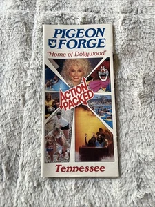 1980s Pigeon Forge Home of Dollywood Dolly Parton Tennessee Travel Brochure - Picture 1 of 9