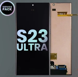Pack Service Numériseur Écran Tactile LCD Samsung Galaxy S23 Ultra 5G Original OEM - Photo 1 sur 11